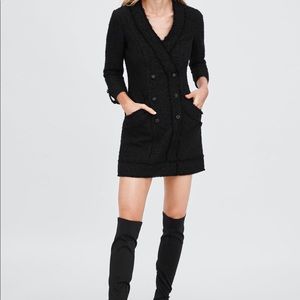 Zara Tweed Blazer Dress